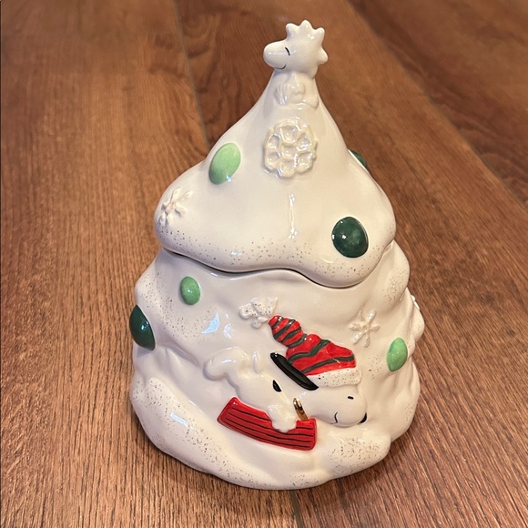 Lenox Other - Snoopy’s Christmas Candy Jar by Lenox 2004